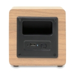 Lautsprecher Bluetooth Eco Mini farbe holzton dritte Ansicht