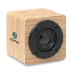 Lautsprecher Bluetooth Eco Mini farbe holzton Hauptansicht