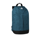 Günstiger Rucksack aus Polyester 600D mit Diebstahlschutz farbe blau