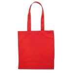 Bedruckbare farbige Baumwolltasche, 140 g/m2 EcoColor Plus farbe rot Hauptansicht zweite Ansicht