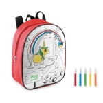 Rucksack ColorTime farbe rot Hauptansicht