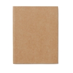 Notizblock MiniPad farbe beige dritte Ansicht