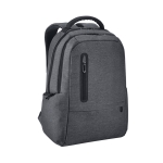 Wasserdichter Laptoprucksack mit MicroUSB-Port, 17'' farbe grau