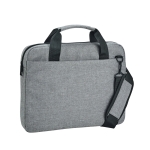 Laptoptasche bedrucken aus 600D HD mit gepolstertem Hauptfach, 14” farbe grau