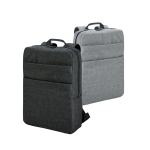 Stilvoller gepolsterter Laptoprucksack aus dichtem Polyester, 15,6'' Ansicht in vielen Farben