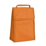 Faltbare Kühltasche aus Non Woven mit Klettverschluss, 80 g/m2 farbe orange