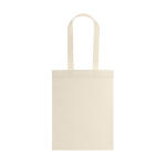 Thermoversiegelte Non-Woven-Tasche mit Henkeln, 80 g/m2 farbe beige