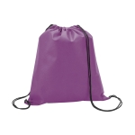 Bedruckbarer Turnbeutel aus Non-Woven-Material für Kinder, 80 g/m2 farbe violett