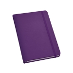 Notizbuch mit Hardcover aus Lederimitation als Büroartikel, A5 farbe violett