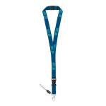 Lanyard mit Schnalle und Sicherheitsverschluss für Messen Ansicht mit Druckbereich