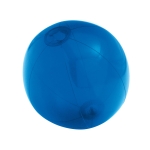 Transparenter Wasserball als Giveaway auf Touristikmessen farbe blau