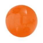 Transparenter Wasserball als Giveaway auf Touristikmessen farbe orange