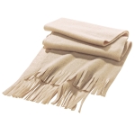 Winterschal aus Fleece in verschiedenen Farben farbe beige