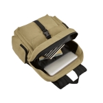 Laptoprucksack aus Canvasbaumwolle im Outdoor-Stil, 15,6'' farbe khaki fünfte Ansicht