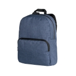 Laptop-Rucksack im Vintage-Stil mit Logo bedruckt, 14'' farbe blau