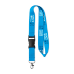 Lanyard aus Polyester mit abnehmbarer Schnalle als Werbemittel Ansicht mit Druckbereich