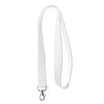 Lanyard aus Polyester speziell für Sublimationsdruck farbe weiß