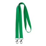 Lanyard Duo 15mm farbe grün