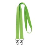 Lanyard Duo 15mm farbe lindgrün