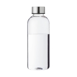 Leichte Tritantrinkflasche als langlebiges Geschenk, BPA-frei, 600 ml farbe transparent zweite Vorderansicht