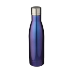 Glamouröse Thermosflasche mit schimmernder Oberfläche, 500 ml farbe blau