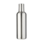 Elegante Termo Trinkflasche als Werbeartikel, 750 ml farbe silber zweite Vorderansicht