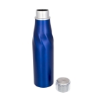 Thermostahlflasche mit originellem Design und Thermofunktion, 650ml farbe blau zweite Ansicht