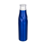 Thermostahlflasche mit originellem Design und Thermofunktion, 650ml farbe blau dritte Ansicht