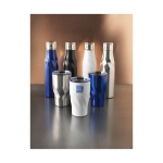 Thermostahlflasche mit originellem Design und Thermofunktion, 650ml farbe blau Lifestyle-Bild