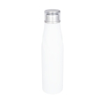 Thermostahlflasche mit originellem Design und Thermofunktion, 650ml farbe weiß dritte Ansicht