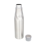 Thermostahlflasche mit originellem Design und Thermofunktion, 650ml farbe silber zweite Ansicht