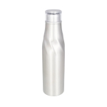 Thermostahlflasche mit originellem Design und Thermofunktion, 650ml farbe silber dritte Ansicht