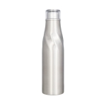 Thermostahlflasche mit originellem Design und Thermofunktion, 650ml farbe silber zweite Vorderansicht