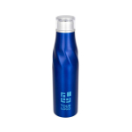 Thermostahlflasche mit originellem Design und Thermofunktion, 650ml Ansicht mit Druckbereich