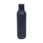 Einfarbige Thermoflasche mit Logo bedrucken, 510 ml farbe blau zweite Ansicht