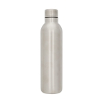 Einfarbige Thermoflasche mit Logo bedrucken, 510 ml farbe silber dritte Ansicht