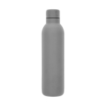 Einfarbige Thermoflasche mit Logo bedrucken, 510 ml farbe dunkelgrau dritte Ansicht