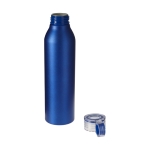 Auslaufsichere Flasche im matten Design, 650 ml farbe blau zweite Ansicht