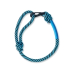 Kordelarmband mit Clip für Events bedrucken lassen farbe hellblau