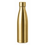 Bedruckte Thermosflasche aus Edelstahl mit Logo, 500 ml farbe gold