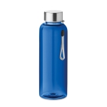 Auslaufsichere Wasserflasche aus recyceltem Kunststoff bedrucken, 500 ml farbe köngisblau