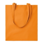 Günstige Baumwolltasche in bunten Farben für Events, 180 g/m2 farbe orange