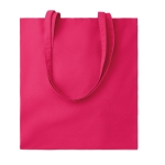 Günstige Baumwolltasche in bunten Farben für Events, 180 g/m2 farbe pink