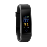 Wireless Fitnessarmband mit Logo bedrucken mit Bluetooth 4.0 farbe schwarz