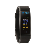 Wireless Fitnessarmband mit Logo bedrucken mit Bluetooth 4.0 farbe schwarz Ansicht mit Druckbereich