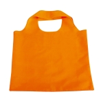 Faltbare Einkaufstasche aus 190T-Polyester bedrucken farbe orange zweite Ansicht