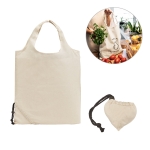 Faltbare bedruckbare Baumwolltasche, 105 g/m2 Strawberry Cotton Ansicht in vielen Farben