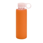 Sportflasche mit Schraubverschluss aus PP, 380 ml farbe orange