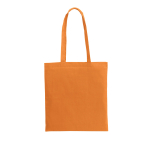 Farbige Baumwolltaschen mit langen Henkeln, 105 g/m2 farbe orange