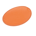 Faltbare Frisbee aus 190T-Polyester, geliefert in Hülle farbe orange